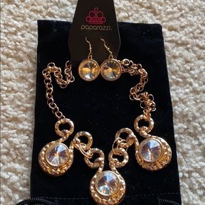 Necklace and earrings